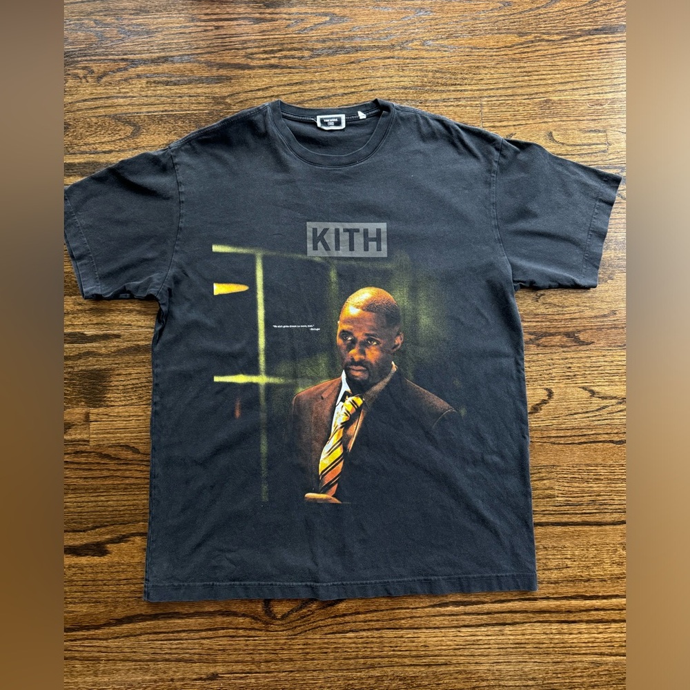 Kith x The Wire “Stringer” Vintage tee black size L